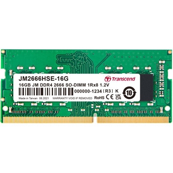 ノートPC用メモリ PC4-21300(DDR4-2666) 1.2V 260pin SO-DIMM CL19 トランセンド