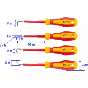 4PCS 絶縁オイルシールフックセット JTC
