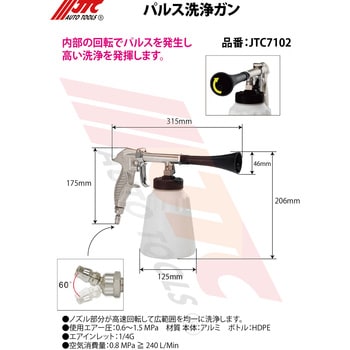 JTC7102 パルス洗浄ガン 1個 JTC 【通販モノタロウ】