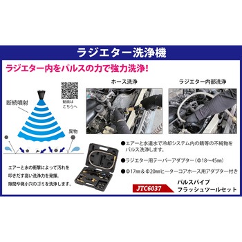 パルスパイプフラッシュツールセット JTC