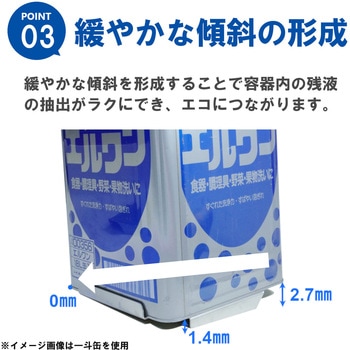 缶けいしゃ ステンレス 液もれ防止トレー付 ごくかるキャリー エム・あい