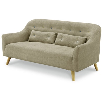 比較的に傷に強い素材のSofa ライム(組立設置) ADESSO