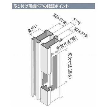 K-4056-ALU-B 引戸用取替錠 1個 アルファ 【通販サイトMonotaRO】