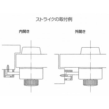 面付本締錠 ウエスト