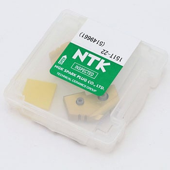 NTK バイト用チップ 80ﾟ菱形ポジ7ﾟ穴付Ｇ級 CCGT09T302MAZ7 PVD