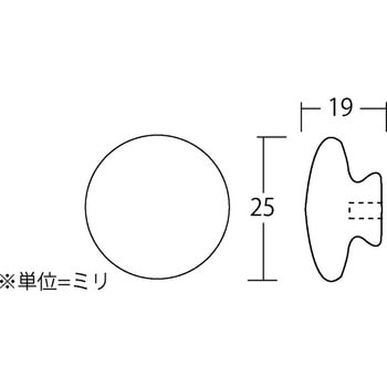 クローム丸つまみ BEST(金物)