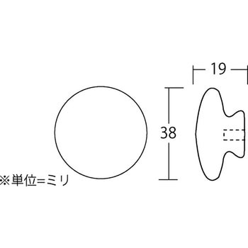 クローム丸つまみ BEST(金物)
