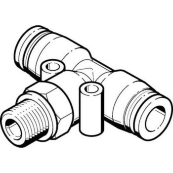 QST-G1/2-16 �v�b�V���C���R�l�N�^ �ϕ��H�� 360�x�����ϊ� T�t�B�b�e�B���O �V�[�����O�����O Festo 21168247