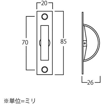 360-S ステンレス全回転取手 BEST(金物)