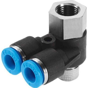 QSYTF-1/4-8-B �v�b�V���C���R�l�N�^ �ϕ��H�� 360�x�����ϊ� ����Y�t�B�b�e�B���O �Z���t�V�[�����O Festo 21168789