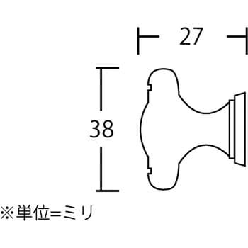 4281c ツマミ アンティークブラス Best 金物 家具用つまみ 通販モノタロウ 0170 314