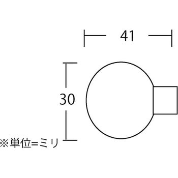 1434 ガラスツマミ BEST(金物)