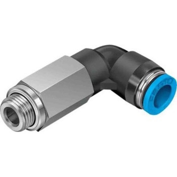 QSLL-G1/8-4-100 �v�b�V���C���R�l�N�^ �ϕ��H�� �G���{ 360�x�����ϊ� ���C���t�B�b�e�B���O �V�[�����O�����O Festo 21170180