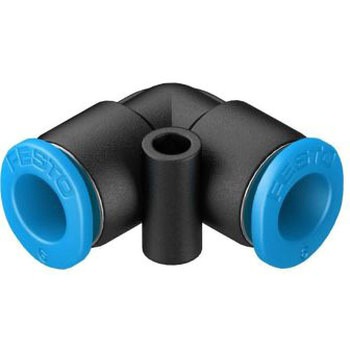 QSML-6 プッシュインコネクタ 耐腐食性 エルボ ラインフィッティング Festo 21171449