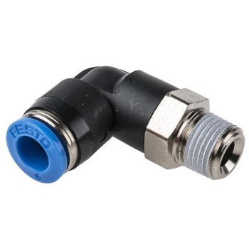 QSL-1/8-6 �v�b�V���C���R�l�N�^ �ϕ��H�� �G���{ ���C���t�B�b�e�B���O �Z���t�V�[�����O Festo �p�x90�� 21172386