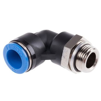 QSL-G3/8-12 �v�b�V���C���R�l�N�^ �ϕ��H�� �G���{ ���C���t�B�b�e�B���O �Z���t�V�[�����O Festo �p�x90�� 21172639