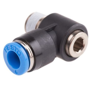 QSLV-1/8-6-I �v�b�V���C���R�l�N�^ �ϕ��H�� �G���{ ���C���t�B�b�e�B���O �Z���t�V�[�����O Festo �p�x90�� 21173016