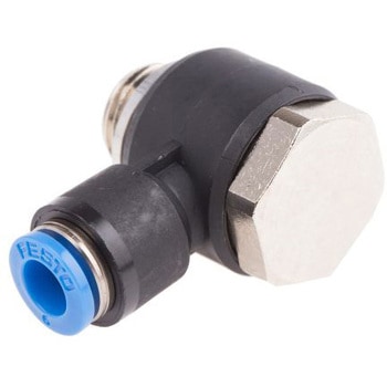 QSLV-G1/4-6 �v�b�V���C���R�l�N�^ �ϕ��H�� �G���{ ���C���t�B�b�e�B���O �Z���t�V�[�����O Festo �p�x90�� 21173129