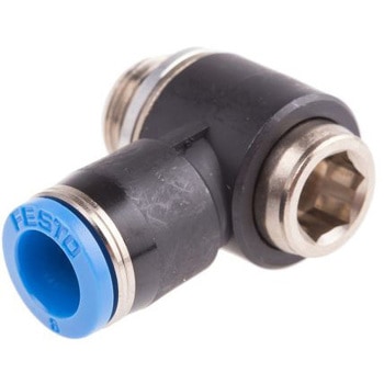 QSLV-G1/4-8-I �v�b�V���C���R�l�N�^ �ϕ��H�� �G���{ ���C���t�B�b�e�B���O �Z���t�V�[�����O Festo �p�x90�� 21173156