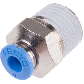 QS-1/4-4 �v�b�V���C���R�l�N�^ �ϕ��H�� �X�g���[�g ���C���t�B�b�e�B���O �Z���t�V�[�����O Festo 21174784