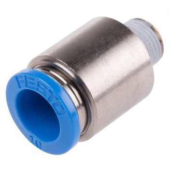 QS-1/8-10-I �v�b�V���C���R�l�N�^ �ϕ��H�� �X�g���[�g ���C���t�B�b�e�B���O �Z���t�V�[�����O Festo 21174888