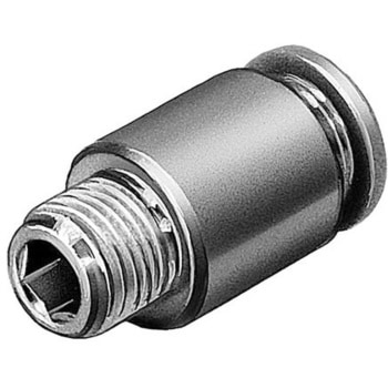 QS-1/8-4-I �v�b�V���C���R�l�N�^ �ϕ��H�� �X�g���[�g ���C���t�B�b�e�B���O �Z���t�V�[�����O Festo 21174915