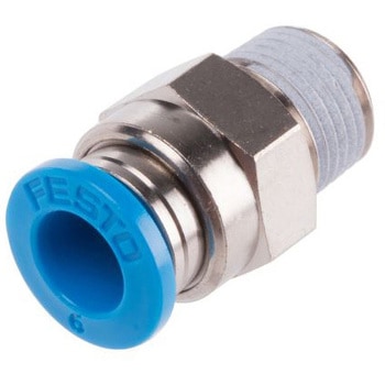 QS-1/8-6 �v�b�V���C���R�l�N�^ �ϕ��H�� �X�g���[�g ���C���t�B�b�e�B���O �Z���t�V�[�����O Festo 21174940