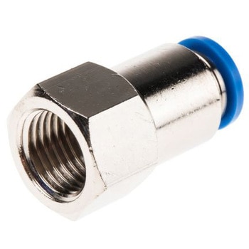 QSF-1/4-8-B �v�b�V���C���R�l�N�^ �ϕ��H�� �X�g���[�g ���C���t�B�b�e�B���O �Z���t�V�[�����O Festo 21175204