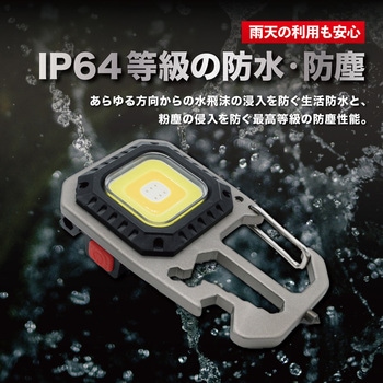 6in1 マルチツール付き LEDワークライト ミニ投光器モデル トライメイト