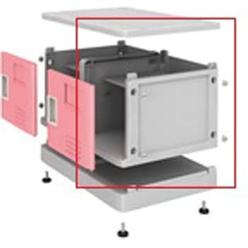 樹脂ロッカー本体仕切1組 アイリスチトセ