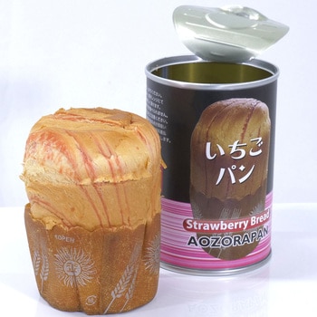 7年保存 缶詰パン いちご 24缶セット 青空製パン