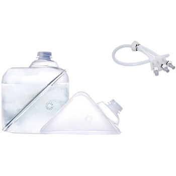 液体輸送・保管容器(ステリテナー) ステリテナープラス 3ポートコネクターASSYセット(1/4インチタイプ) ケニス