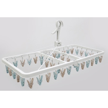 ラテリア(LTR) ジャンボ角ハンガー ピンチ42個付 AOI