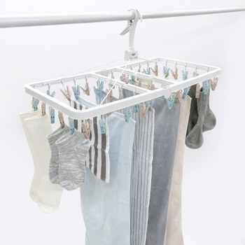 ラテリア(LTR) ジャンボ角ハンガー ピンチ42個付 AOI