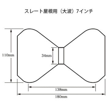 170-65 特殊ローラー スレート屋根用(大波)スペアー 高翔産業(TS