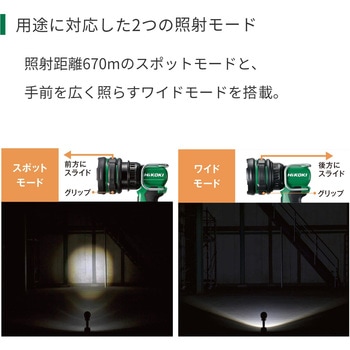 コードレススポットライト HiKOKI(日立工機)