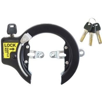 サークル錠 ディンプルキー上差し CAPTAIN STAG