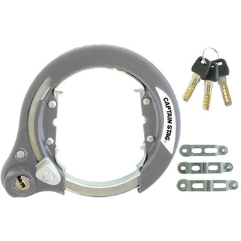 サークル錠3B<Φ13・16・19mm/前差し> CAPTAIN STAG