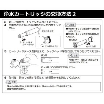 交換用浄水カートリッジ【浄水器内蔵水栓K87580EJV-BHTA/K87580EJK-BHTA用】