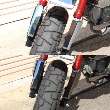 ホンダ モンキー125 フロントフォーク ガード 左右セット MAD MAX(マッドマックス)