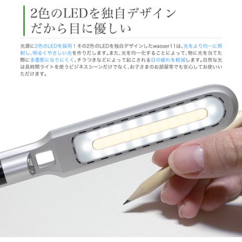 wasser11 LEDデスクライト クランプ 大河商事