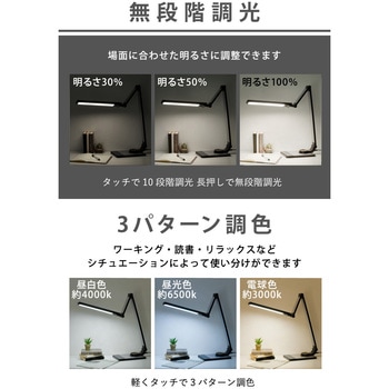 wasser83 LEDデスクライト 大河商事