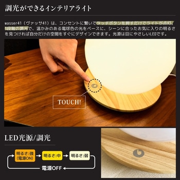 wasser41 LED 球型 ボールライト 大河商事