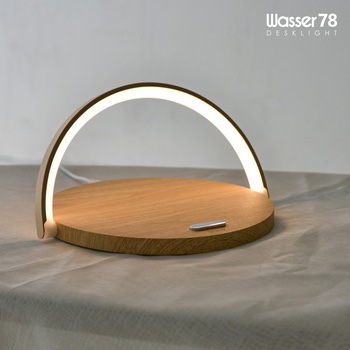 wasser78 LEDインテリアライト ワイヤレス充電器 大河商事