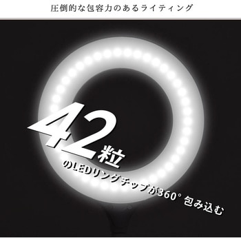 wasser71 LEDリング型卓上ライト 大河商事