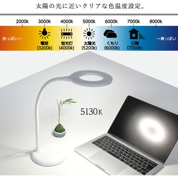 wasser71 LEDリング型卓上ライト 大河商事