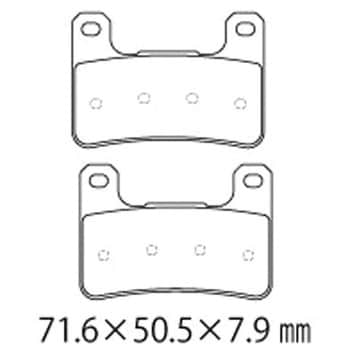 二輪車用ブレーキパッド NTB