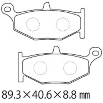 二輪車用ブレーキパッド NTB