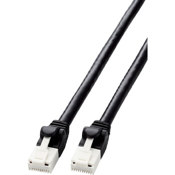 LANケーブル CAT6A 高速 10Gbps ストレート 爪折れ防止 RoHS指令準拠 エレコム