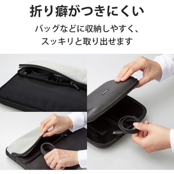 USBケーブル C-C Type-Cケーブル PD 60W対応 断線しにくい やわらかい シリコン素材 エレコム